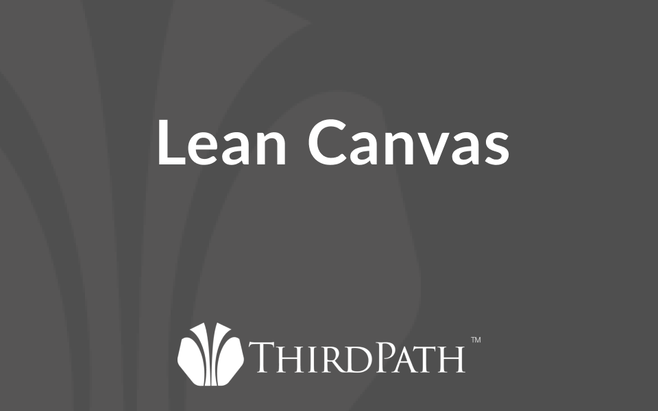 Lean Canvas Cover Image